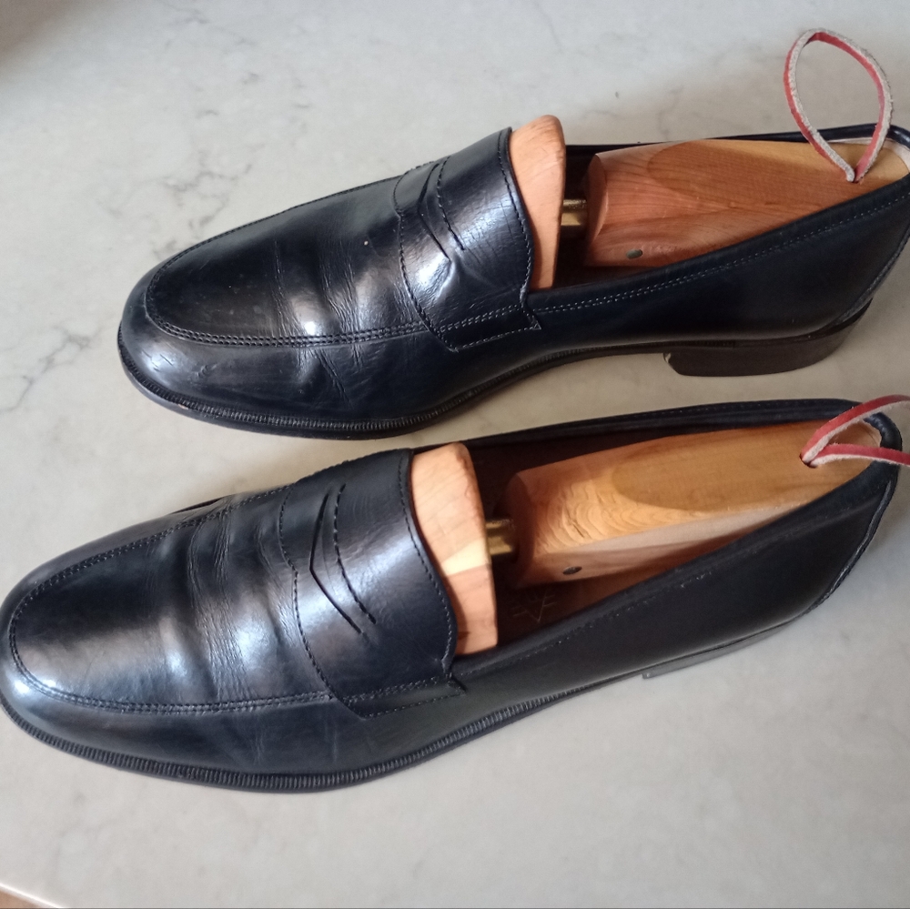 MARTIN DINGMAN Men's Black Dress Slipon Loafer Size 7.5M(43)